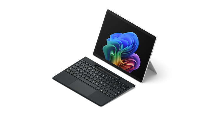 Render of Surface Pro, Copilot+ PC Intel